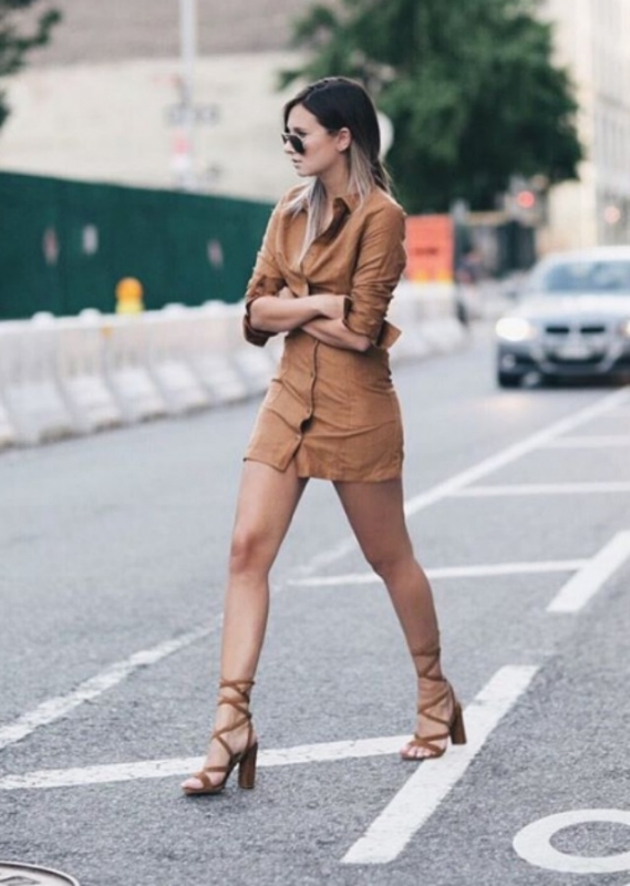 Street style : Δοκίμασε total καφέ look όπως η Danielle Bernstein 