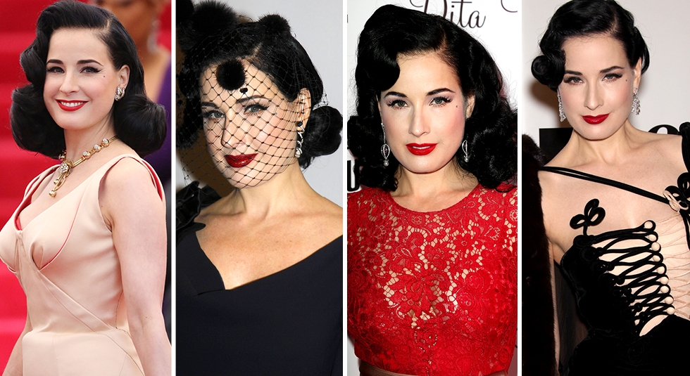 Birthday girl Dita Von Teese: 43 χτενίσματα που πρέπει να τολμήσεις και εσύ