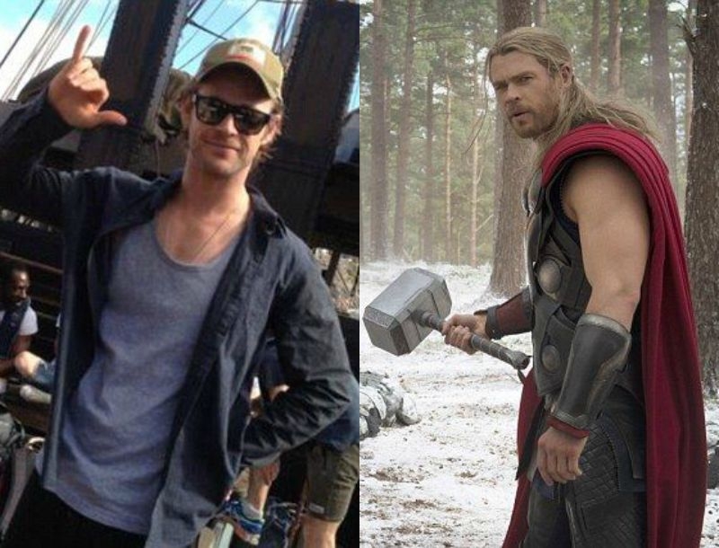 Chris Hemsworth: Ο Thor έμεινε… μισός!