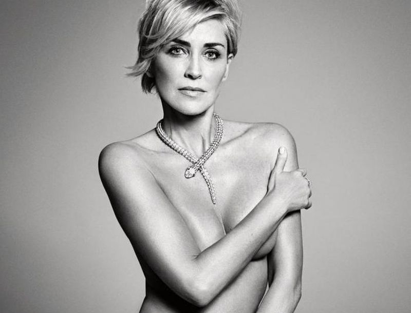 Sharon Stone: Γυμνή στα 57 της στο Harper’s Bazaar