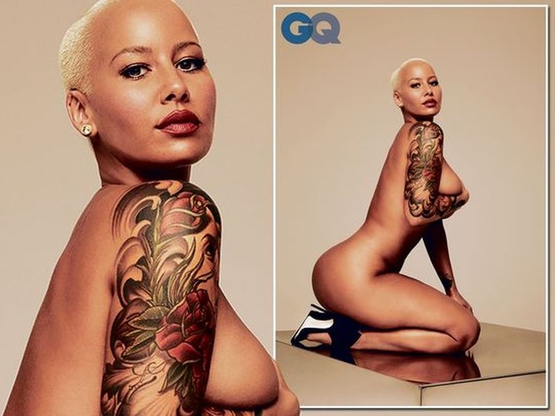 Amber Rose : Γυμνή στο GQ