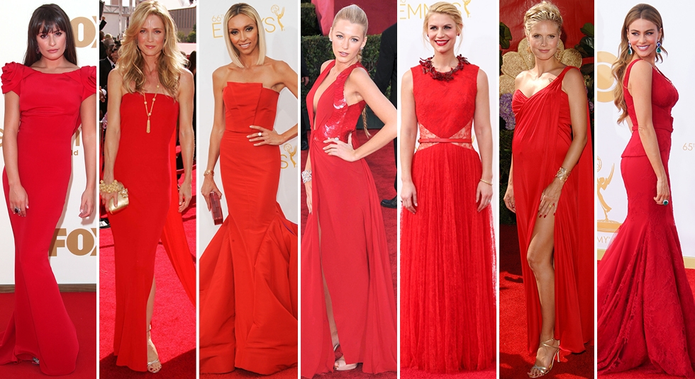 Emmy Awards : Από την Jennifer Aniston ως την Blake Lively οι σέξι διάσημες επιλέγουν κόκκινο! 