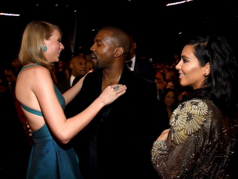 Γιατί τσακώνονται πραγματικά Taylor Swift-Kim Kardashian-West;