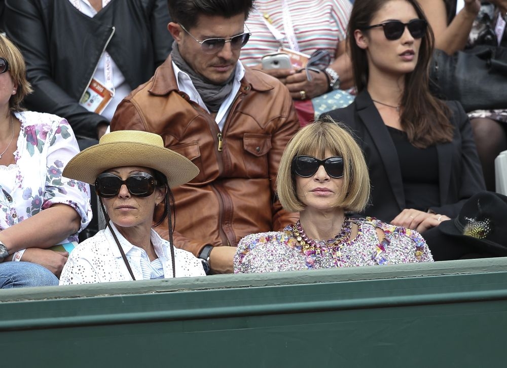 Roland Garros: H Anna Wintour βλέπει και τένις!