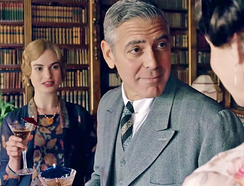 Δείτε τον George Clooney να επισκέπτεται το Downton Abbey