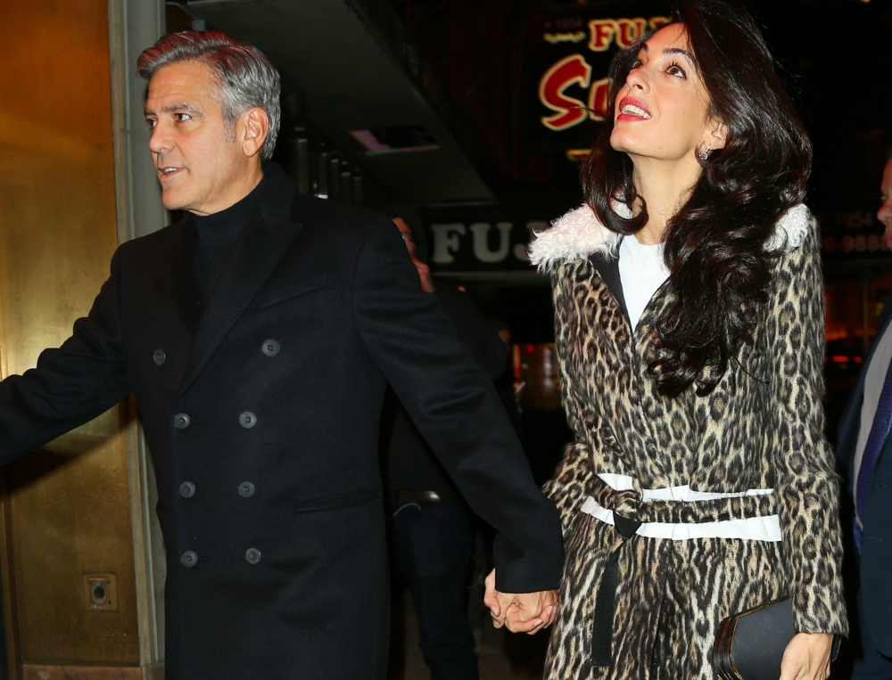 George- Αmal Clooney: Για δείπνο στη Νέα Υόρκη με την μαμά του George