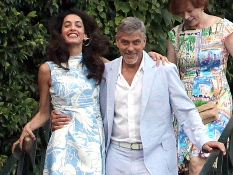 Mα τι gentleman που είσαι George Clooney!
