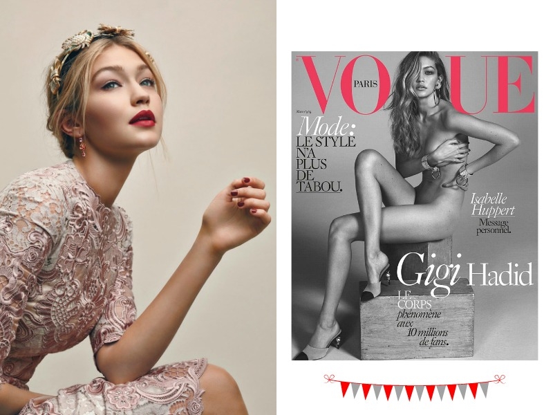 Gigi Hadid: Απίστευτο ολόγυμνο εξώφυλλο για τη γαλλική Vogue! 