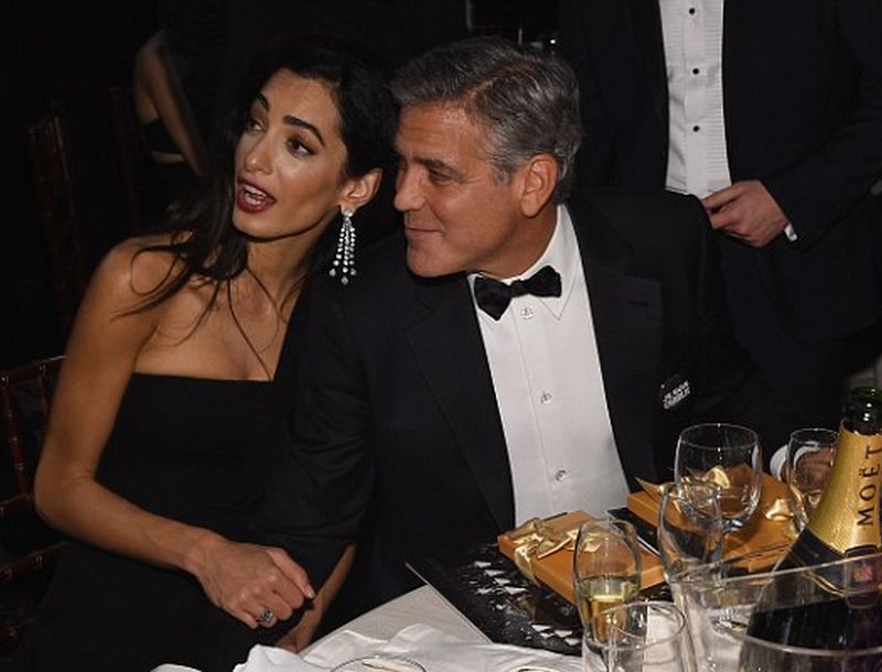 Golden Globes: Η ερωτική εξομολόγηση on stage του George Clooney στην Amal Alamuddin