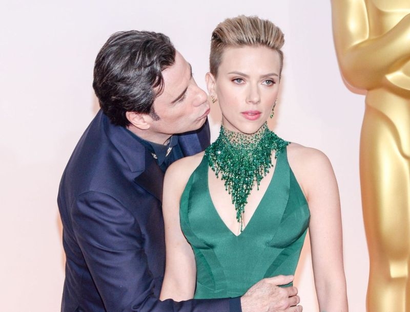 Scarlett Johansson: Η απάντηση της για το φιλί του John Travolta
