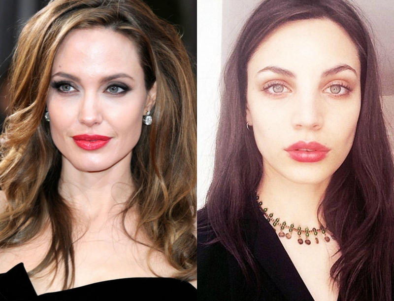 Angelina Jolie: Είναι αυτή η σωσίας της;