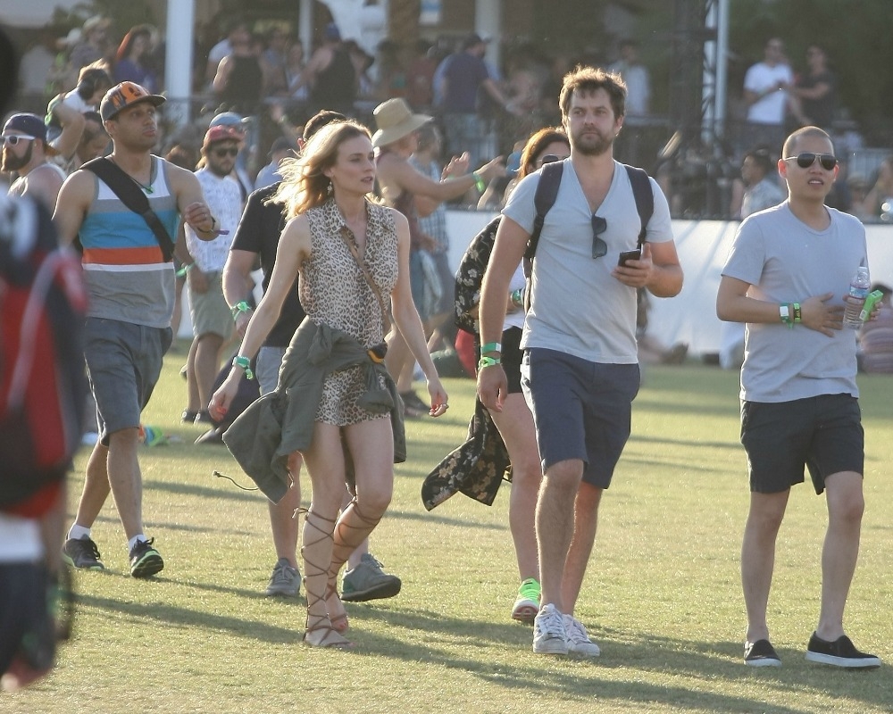 Diane Kruger και Joshua Jackson: Απλοί, λιτοί και απέριττοι στο Coachella 