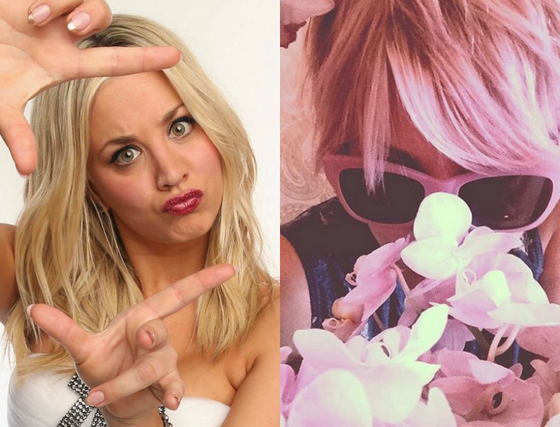 Kaley Cuoco: Η Penny του Big Bang Theory έβαψε τα μαλλιά της ροζ κι έγινε αγνώριστη