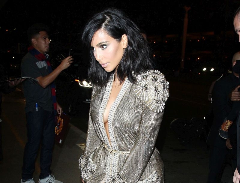 Kim Kardashian: Το παραλίγο sexy ατύχημα και το φόρεμα… 45 κιλών!