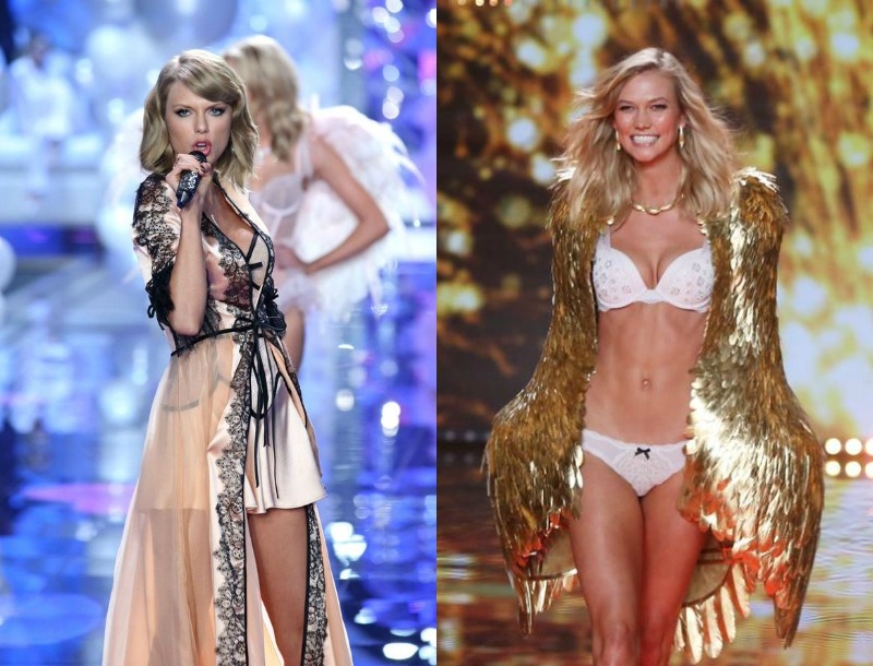 Η Taylor Swift φιλιέται στο στόμα με κορίτσι της Victoria’s Secret;