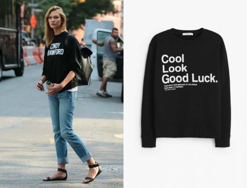 Karlie Kloss : Τo casual φθινοπωρικό look που θα φορέσουμε όλες