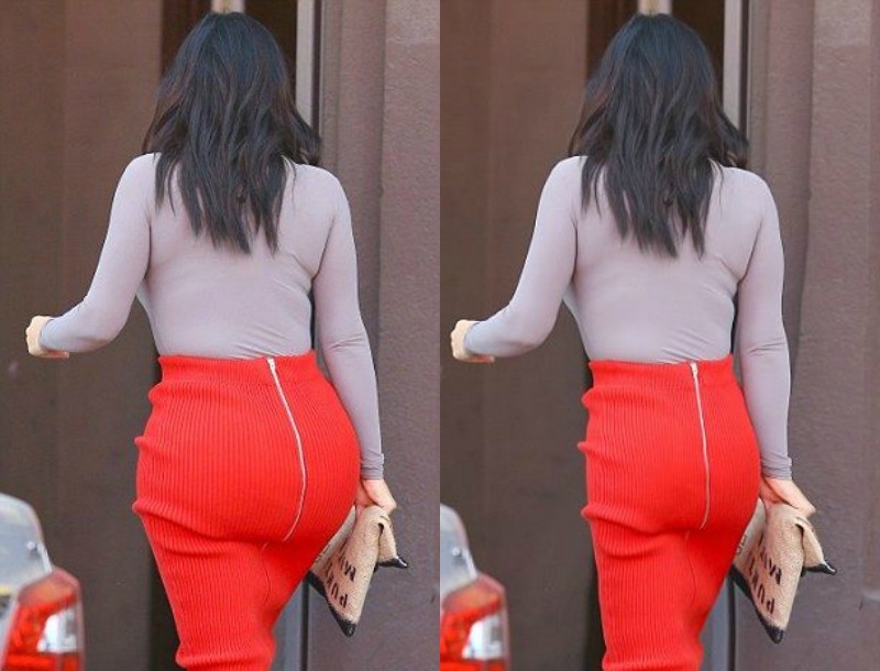 Πως θα έμοιαζε η Κim Kardashian χωρίς τα juicy οπίσθια της