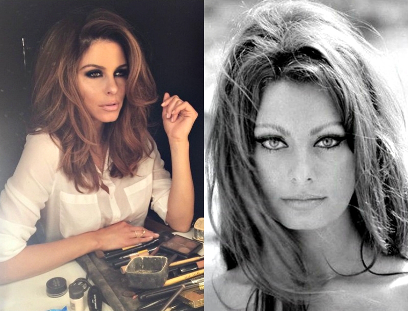 Ο Δημήτρης Γιαννέτος απογειώνει το look της Maria Menounos! Μακιγιάζ σαν της Sophia Loren Ο Δημήτρης Γιαννέτος απογειώνει το look της Maria Menounos! Μακιγιάζ σαν της Sophia Loren