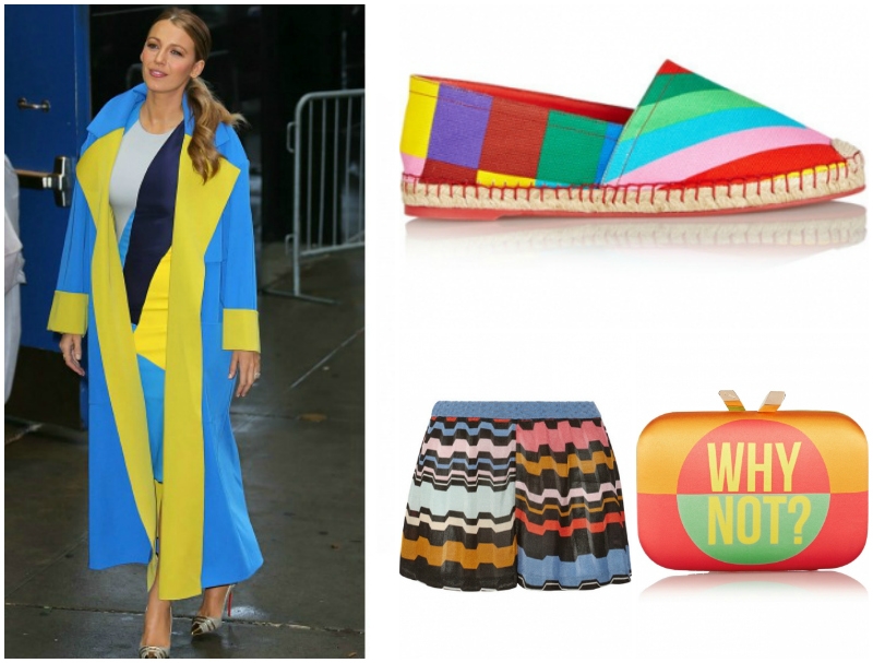 Color blocking : H Blake Lively είναι ακόμα το απόλυτο gossip girl