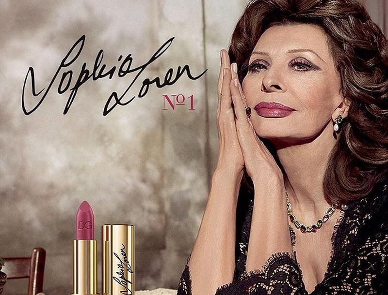 Sophia Loren : Οι Dolce and Gabbana κυκλοφόρησαν κραγιόν προς τιμήν της!