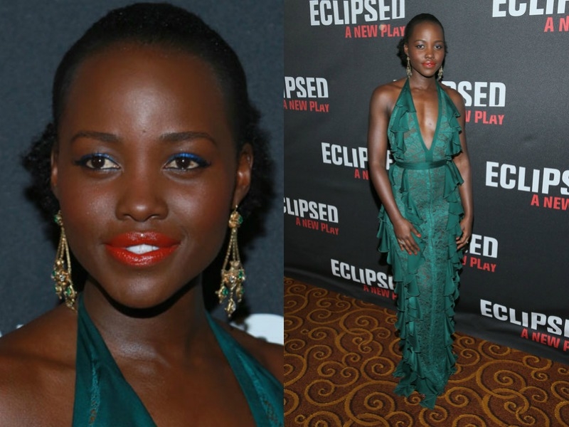 Red Carpet Report: Η Lupita Nyongo φοράει το πιο hot χρώμα στα χείλη της! 