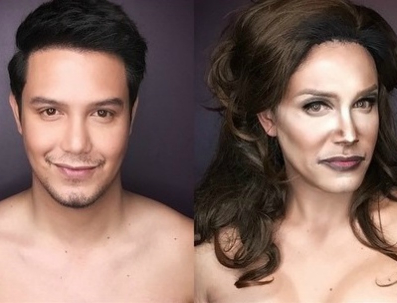 Απίστευτο; Ένας make-up artist μεταμορφώνεται σε Caitlyn και Kris Jenner Απίστευτο; Ένας make-up artist μεταμορφώνεται σε Caitlyn και Kris Jenner