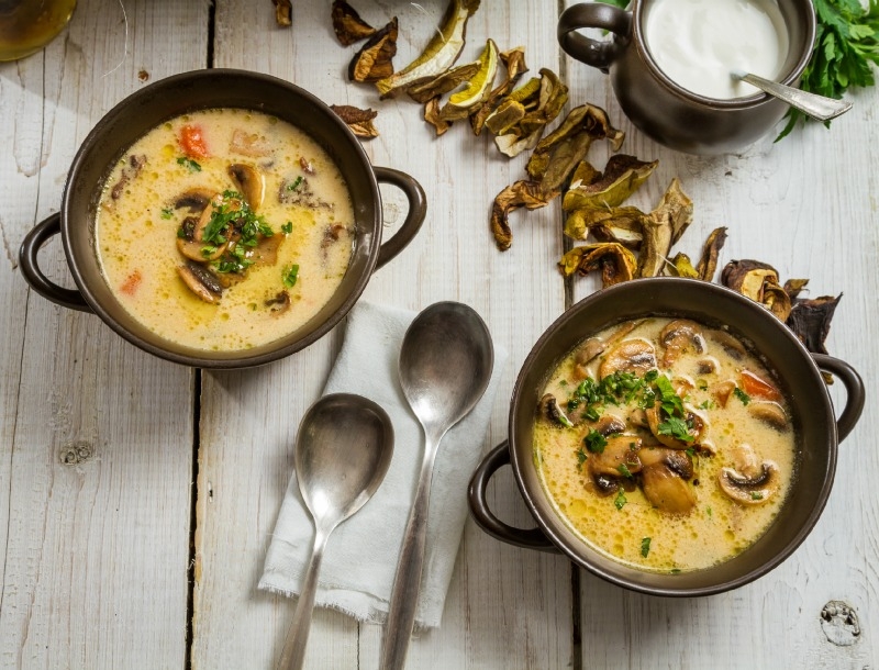 Μανιταρόσουπα: Comfort food στην γκουρμέ εκδοχή του
