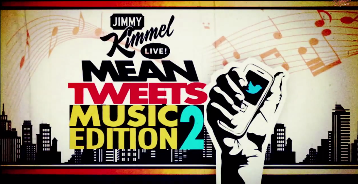 Τραγουδιστές διαβάζουν κακά tweets στην εκπομπή του Jimmy Kimmel
