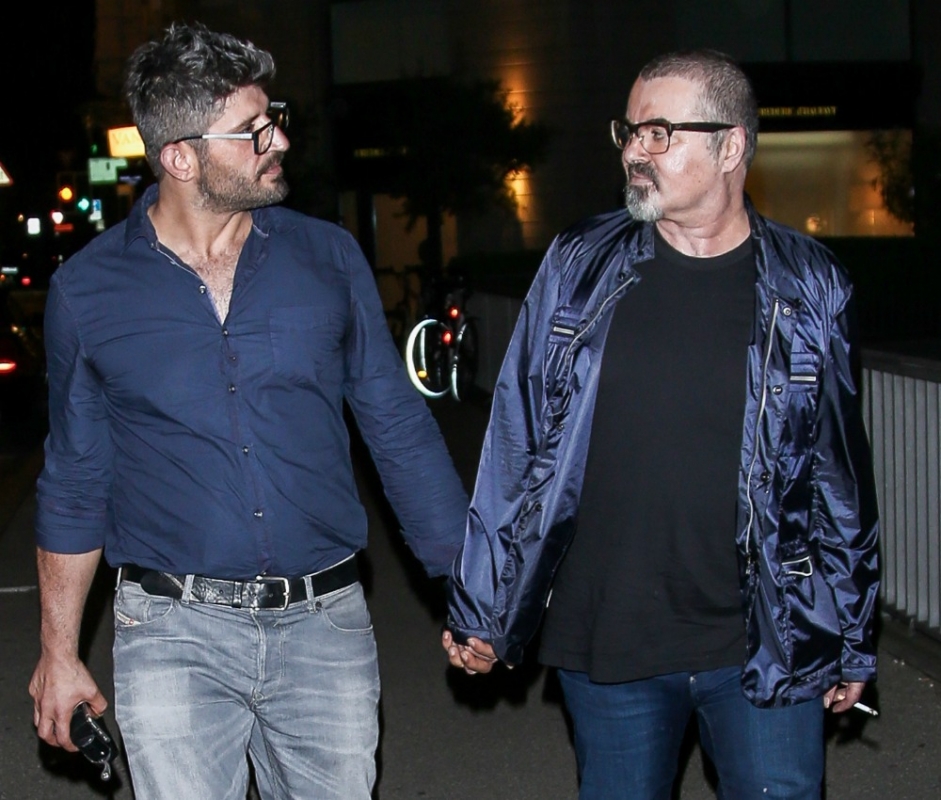 Ο George Michael χεράκι- χεράκι με τον αγαπημένο του στη Ζυρίχη