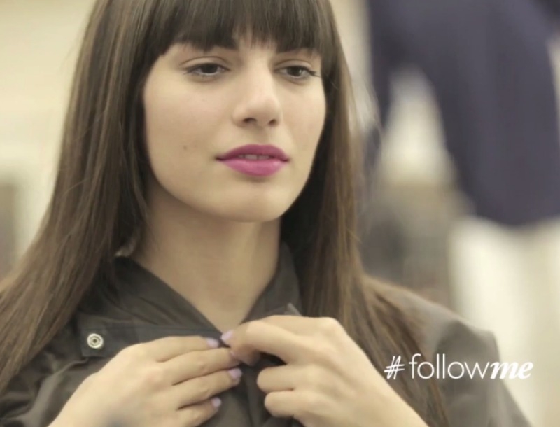 Hair make-over : H δεύτερη νικήτρια της Wella Professionals μεταμορφώνεται με την τεχνική ecaille