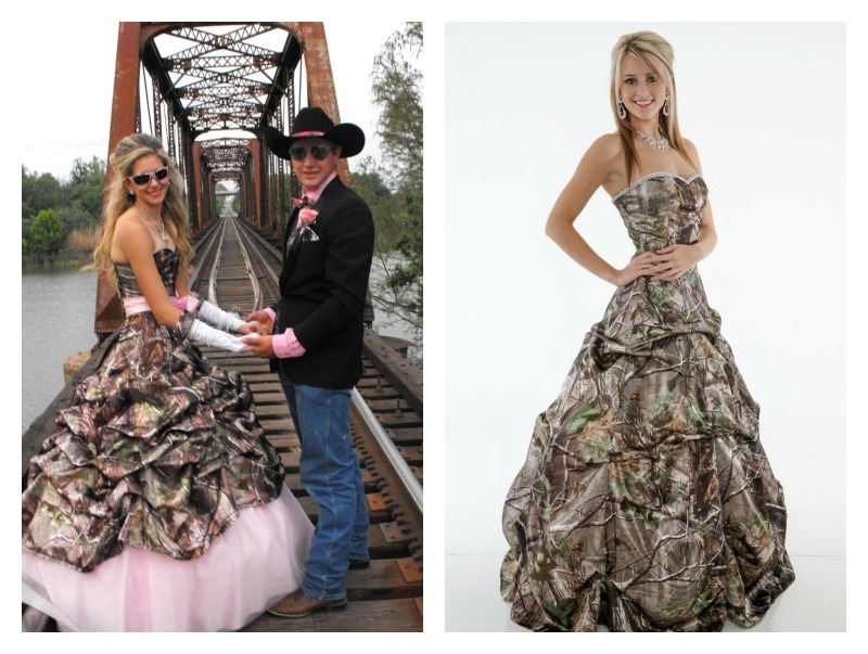 Camo wedding dress: Αυτό είναι το κιτς νυφικό που έχει γίνει εμμονή