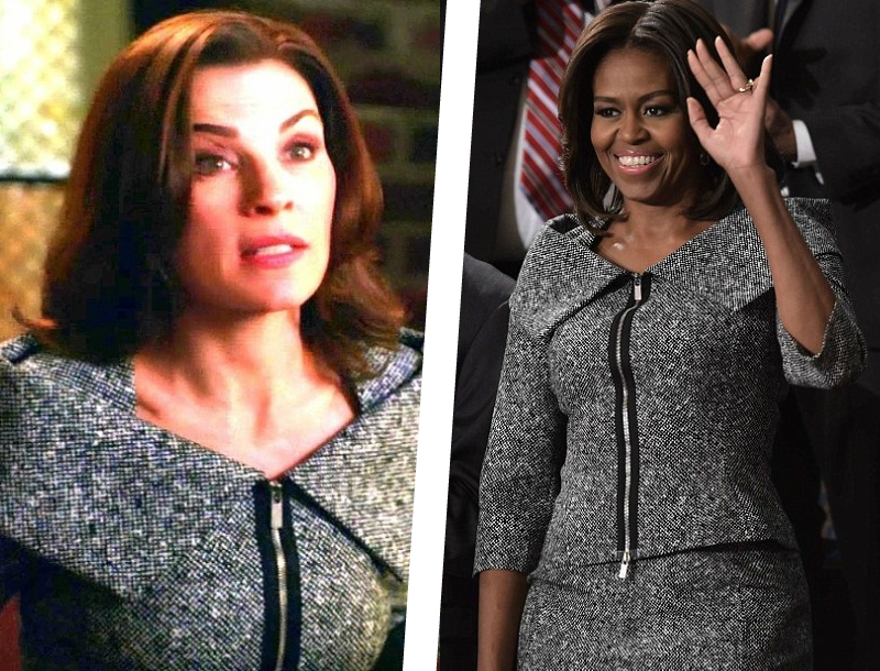 Συμβαίνει και στις Πρώτες Κυρίες: Michelle Obama και Good Wife με το ίδιο ρούχο! 