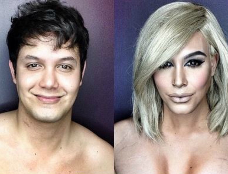 Ο makeup artist που μεταμορφώνεται σε Kim Kardashian, Dakota Johnson και άλλες διάσημες 