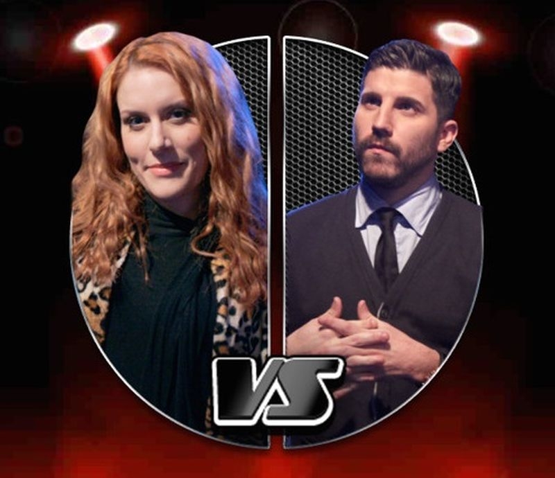The Voice 2 Battles: Άννα Καπόνε Πάπας VS Μάκης Δράκος The Voice 2 Battles: Άννα Καπόνε Πάπας VS Μάκης Δράκος