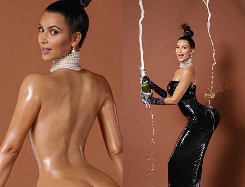 Sexy: Η Kim Kardashian τα πέταξε... όλα στο περιοδικό Paper