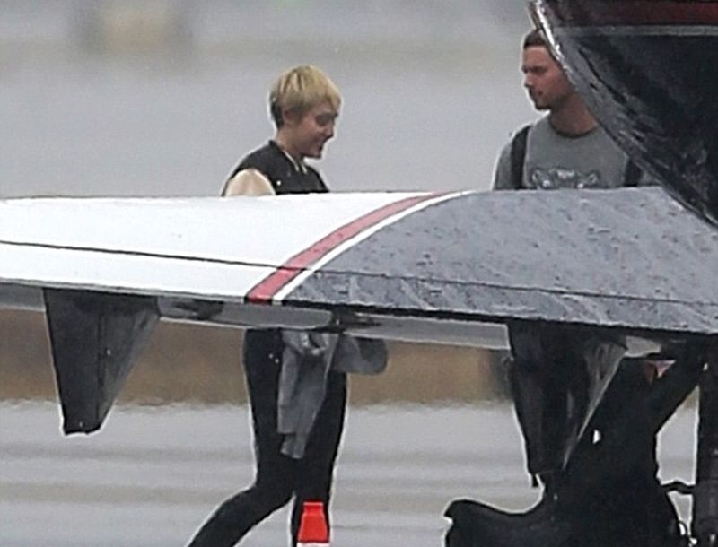 Eρωτική απόδραση για Miley Cyrus-Patrick Schwarzenegger Eρωτική απόδραση για Miley Cyrus-Patrick Schwarzenegger