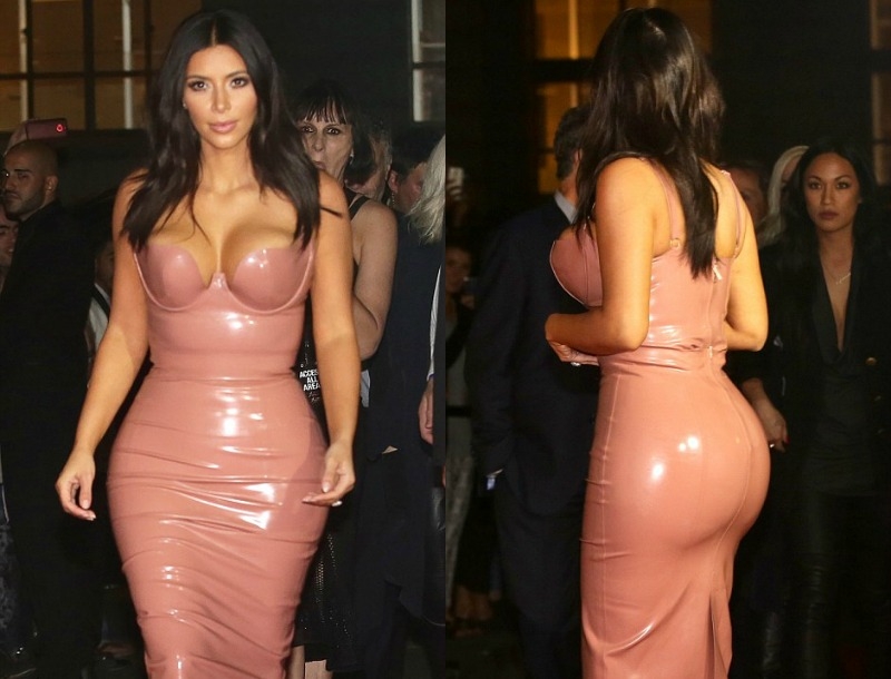 Η kinky εμφάνιση της Kim Kardashian στο κόκκινο χαλί