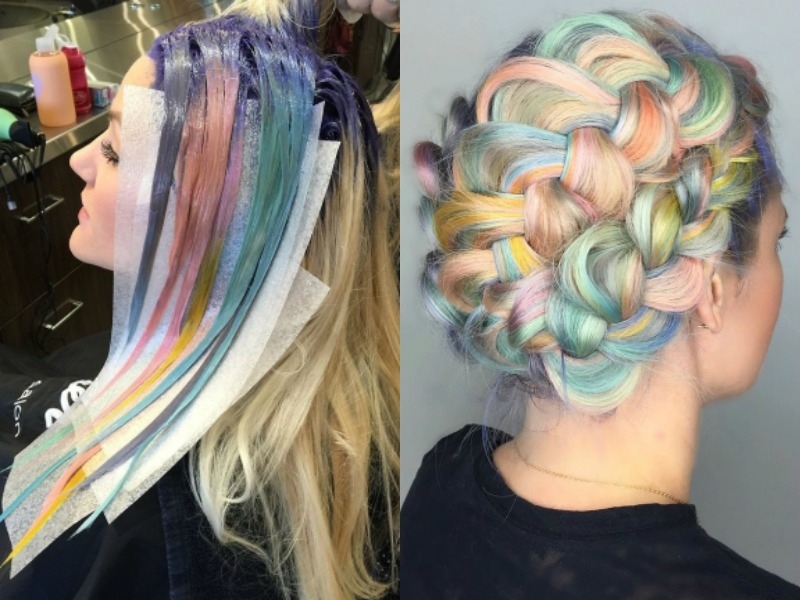 Rainbow Hair , το απόλυτο trend για τα μαλλιά! Καλοκαίρι είναι, κάνε μια τρέλα