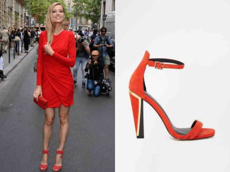 Petra Nemcova : Με total κόκκινο look εντυπωσιάζει