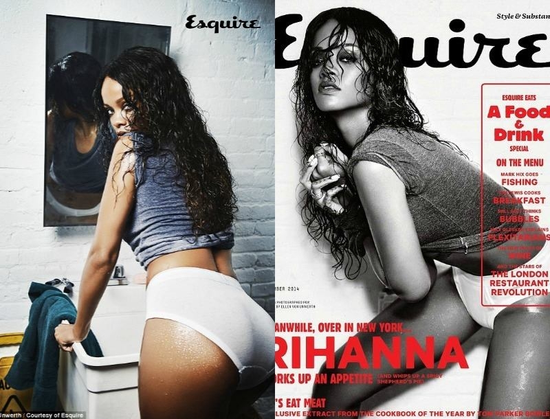 Rihanna σημαίνει... sexy! Η νέα hot φωτογράφιση της για το Esquire