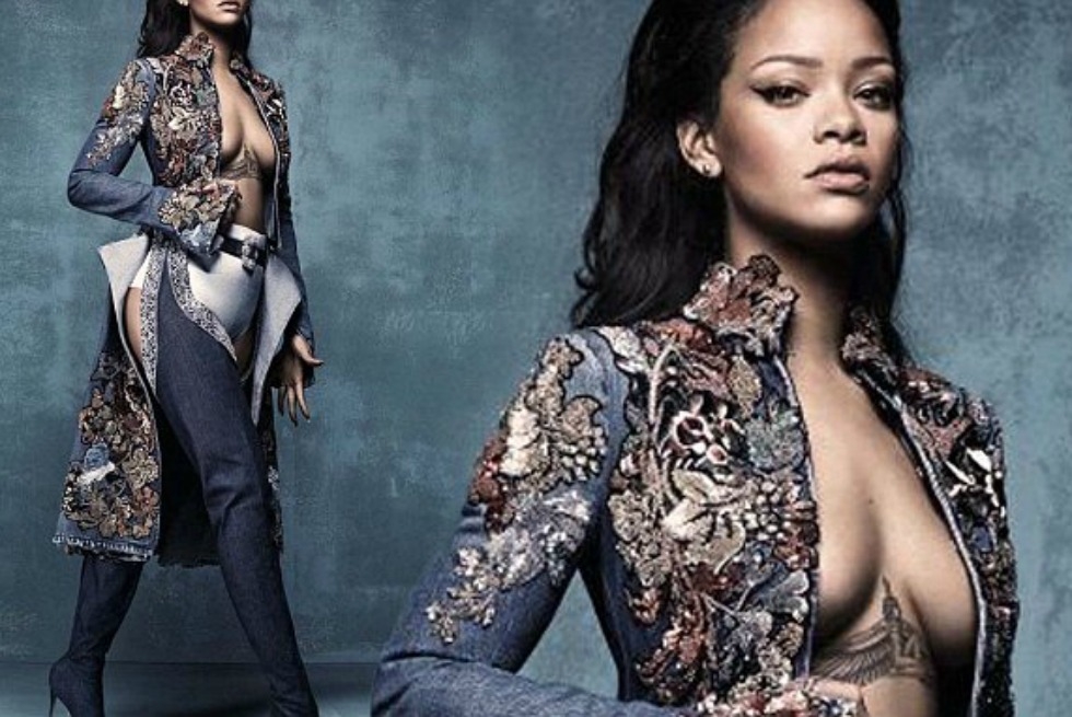 OMG! H Rihanna στην Βρετανική Vogue παρουσιάζει την σειρά παπουτσιών σε συνεργασία με τον Manolo Blahnik