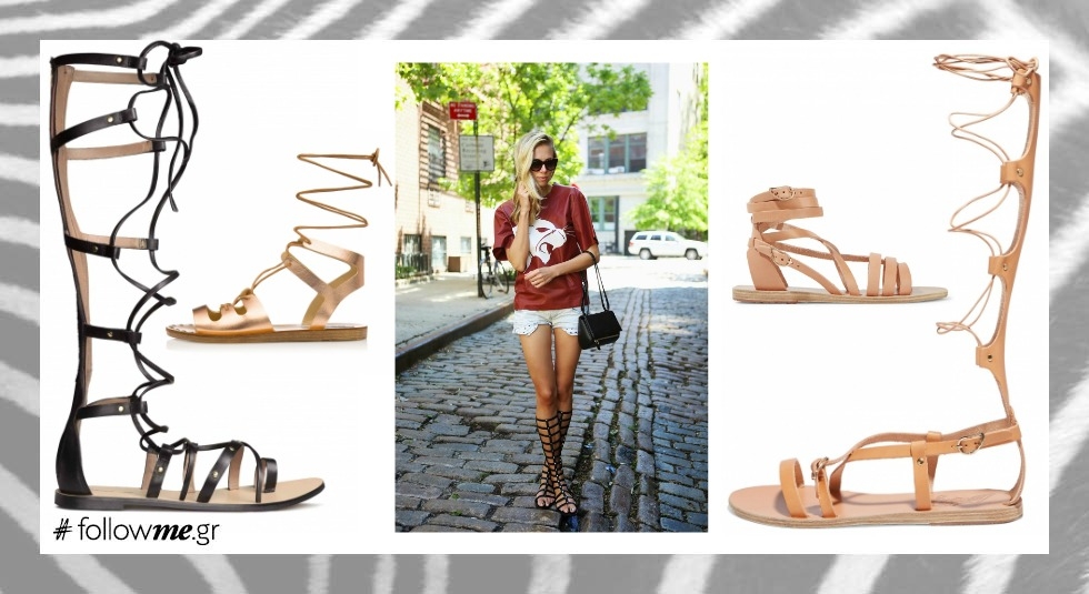 Μόδα Άνοιξη-Καλοκαίρι 2016 : Gladiator sandals, το must have σου για φέτος το καλοκαίρι Μόδα Άνοιξη-Καλοκαίρι 2016 : Gladiator sandals, το must have σου για φέτος το καλοκαίρι