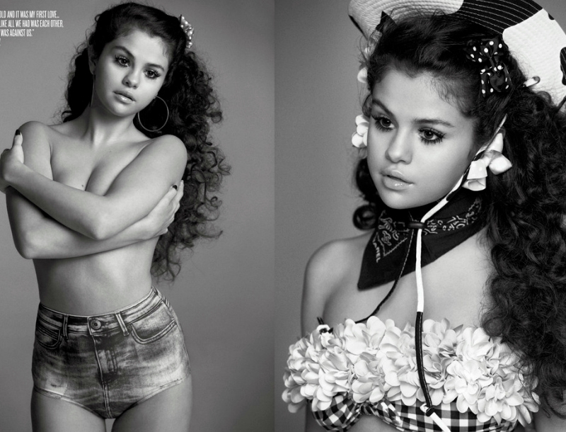Selena Gomez: Τopless σε μια super sexy φωτογράφιση