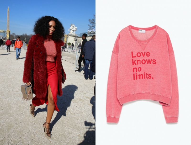Red Alert: Η Solange Knowles ντύνεται στα κόκκινα
