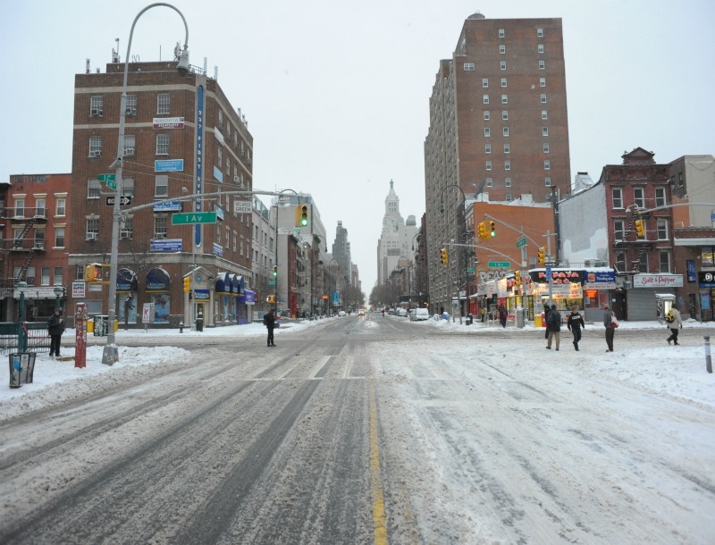 9 εντυπωσιακές φωτογραφίες από τη χιονισμένη Νέα Υόρκη   