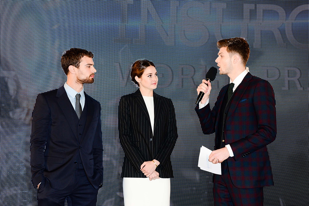 Theo James- Shailene Woodley: Στην πρεμιέρα του Insurgent