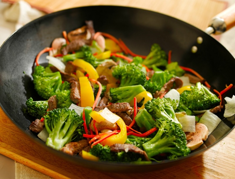 Stir fry με μοσχάρι και λαχανικά Stir fry με μοσχάρι και λαχανικά