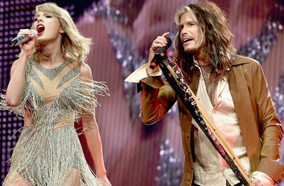 Αυτό θα ήθελα να το δω και εγώ! Η Taylor Swift μαζί με τον Steven Tyler μαζί στη σκηνή!