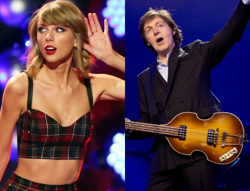 Aπίστευτο! Η Taylor Swift τραγουδά live με τον Paul McCartney των θρυλικών Beatles! (Video)