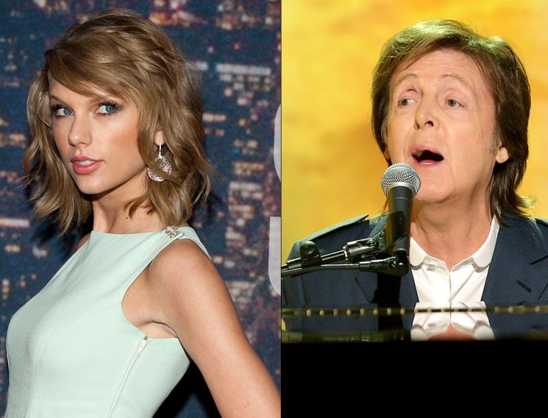 Taylor Swift: Τραγουδάει το Shake It Off με τον… Paul McCartney! Taylor Swift: Τραγουδάει το Shake It Off με τον… Paul McCartney!